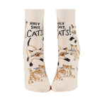 Blue Q Holy shit, CATS! Women's Ankle Socks