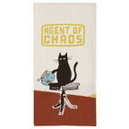 Blue Q Agent of Chaos Kitchen Towel - Printed Cotton Kitchen Towel