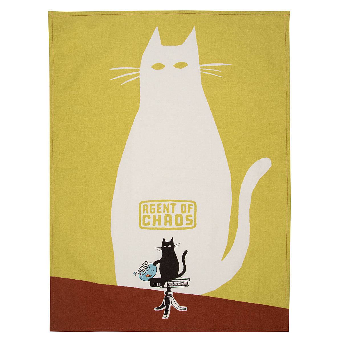 Blue Q Agent of Chaos Kitchen Towel - Printed Cotton Kitchen Towel