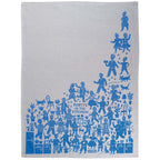 Blue Q Party's In the Kitchen - woven jacquard 100% Cotton Kitchen Towel