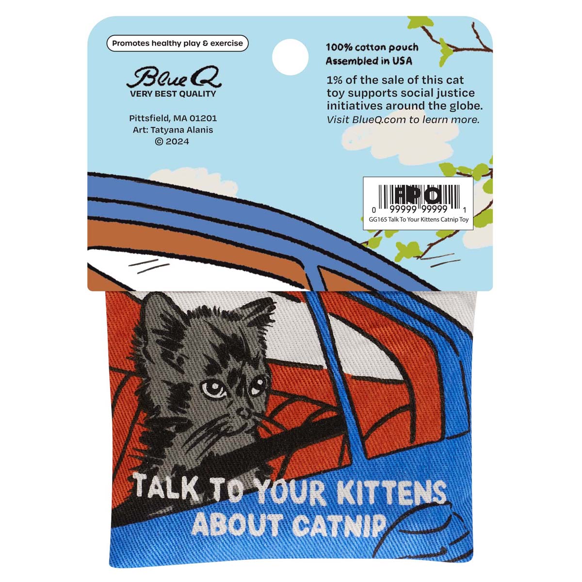 Talk to Your Kitten Organic Catnip by Blue Q