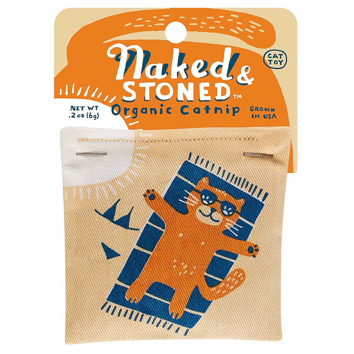 Naked and Stoned Organic Catnip by Blue Q