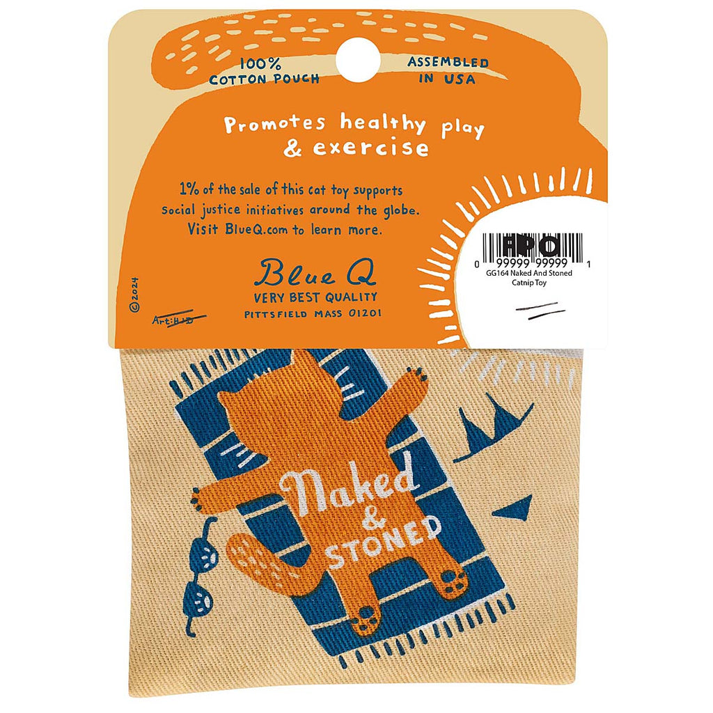 Naked and Stoned Organic Catnip by Blue Q
