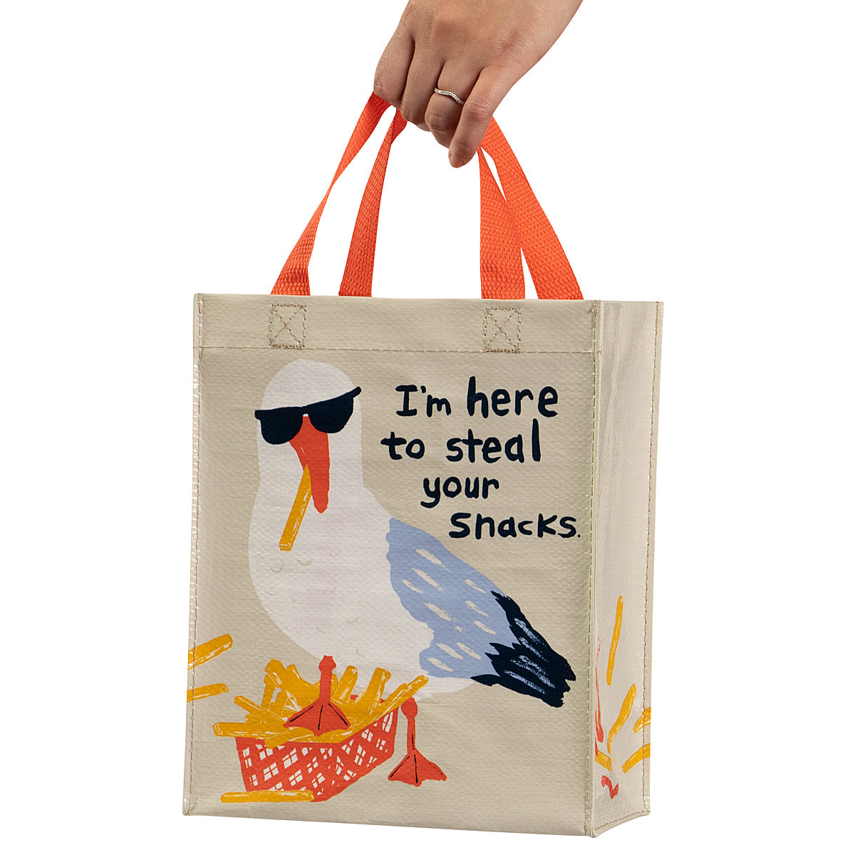 Steal Your Snacks 10x8.5x4.5 Handy Tote by Blue Q