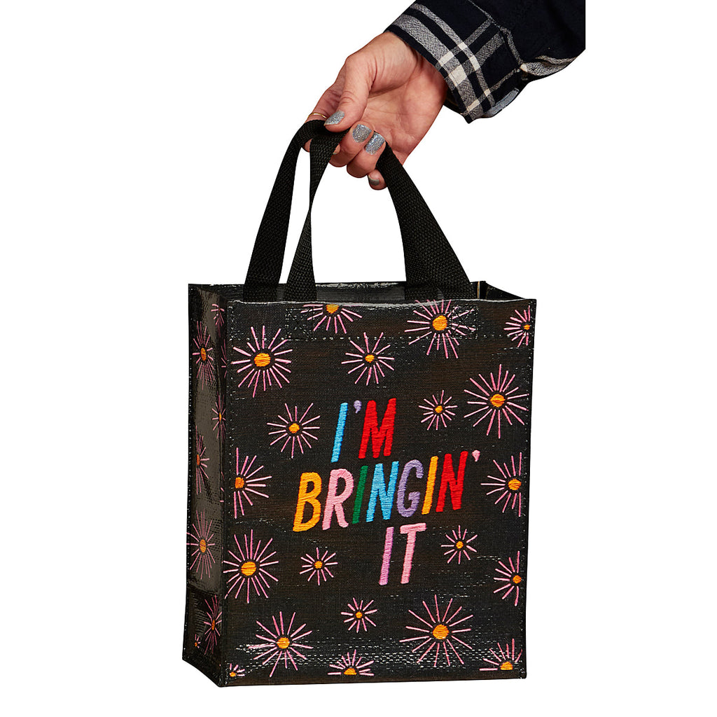 I'm Bringin It 10x8.5x4.5 Handy Tote by Blue Q