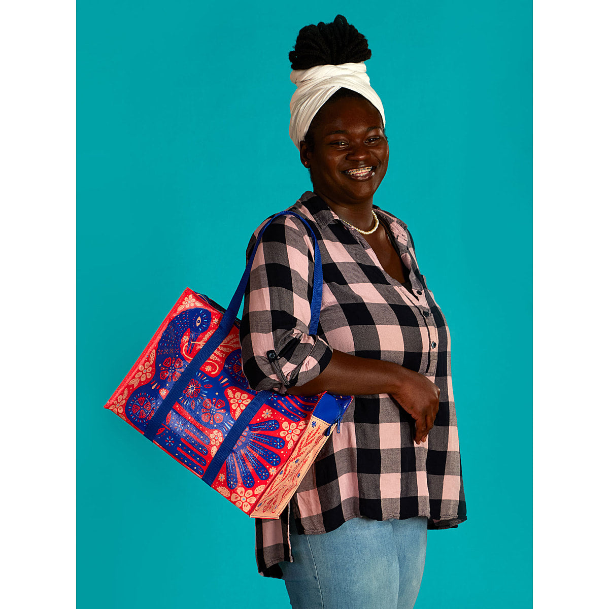 Rare Bird shoulder Tote By Blue Q