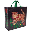 Tiger Kitten Blue Q Shopper- Reusable Shopping Bags