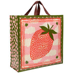 Strawberry Clouds Blue Q Shopper- Reusable Shopping Bags
