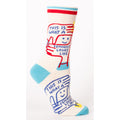 Women's Crew Socks -  This is what a feminist looks like  - Blue Q