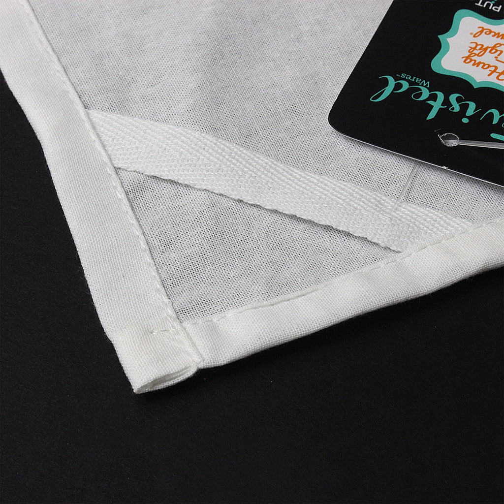 Small Glass of Wine Hang Tight Cotton Towel with pull through loop - by Twisted Wares