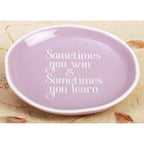 Win Learn ceramic trinket dish or jewelry dish - GG