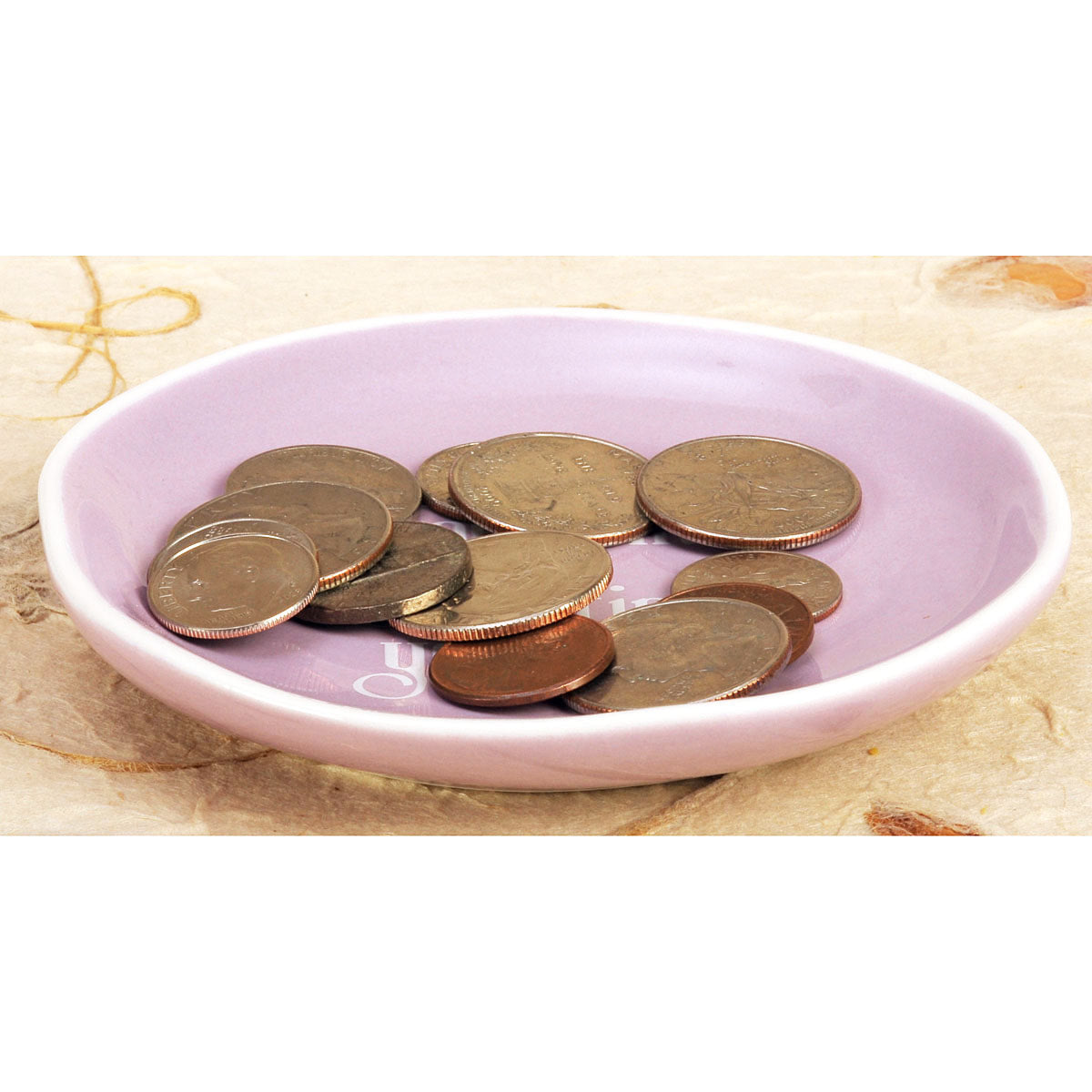 Win Learn ceramic trinket dish or jewelry dish - GG