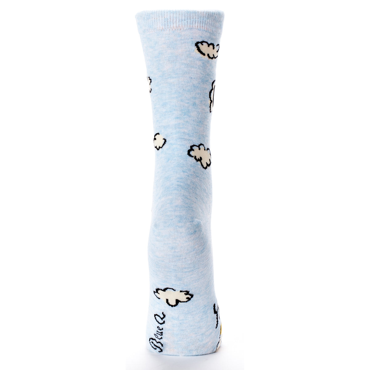 Women's Crew Socks - Up Yours  - Blue Q