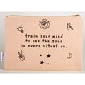 Train Your Mind CANVAS POUCH - GG