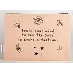 Train Your Mind CANVAS POUCH - GG