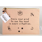 Train Your Mind CANVAS POUCH - GG