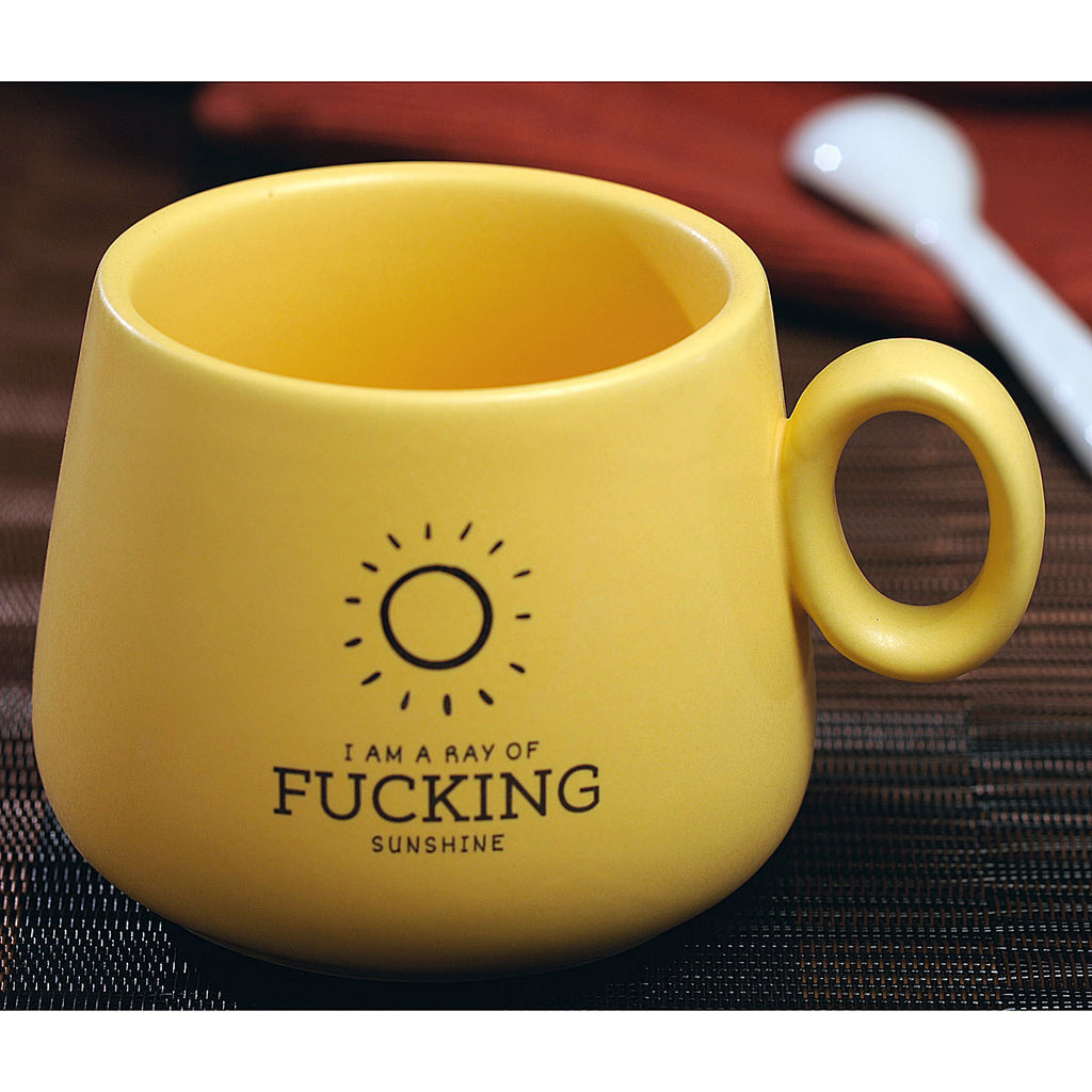 Ray of Sunshine Cappuccino Mug- GG
