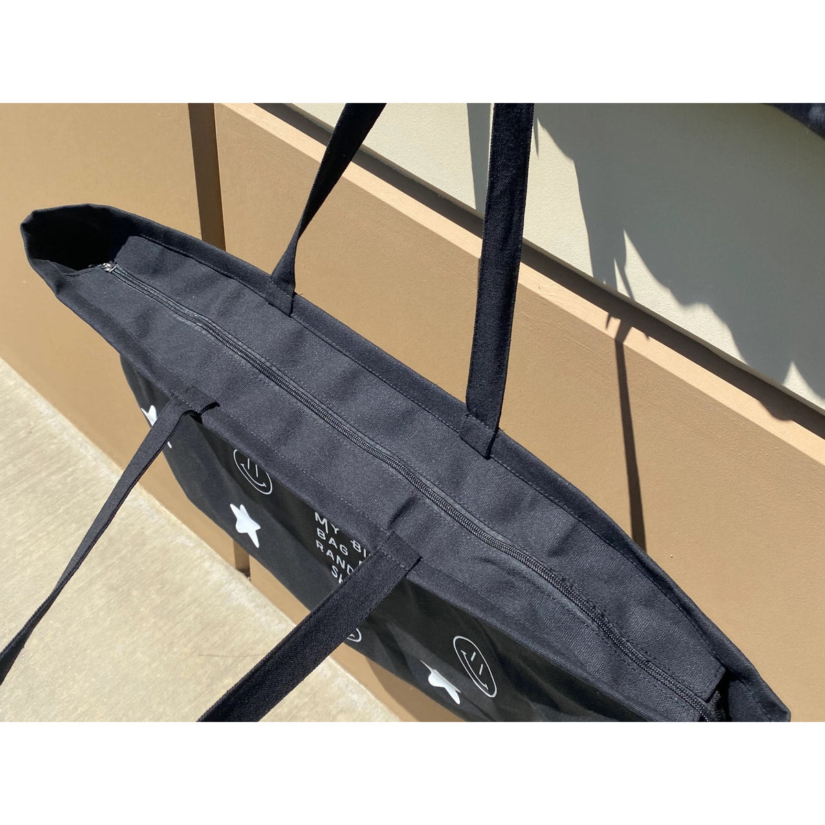 Super Large Canvas Tote Bag by Properly Improper
