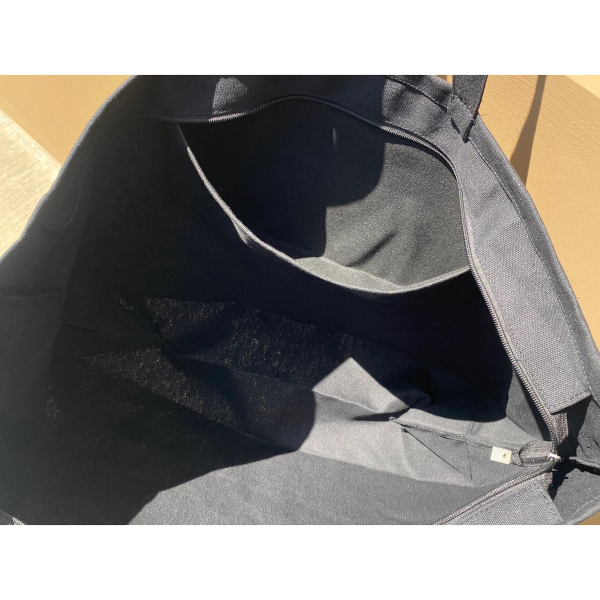 Super Large Canvas Tote Bag by Properly Improper
