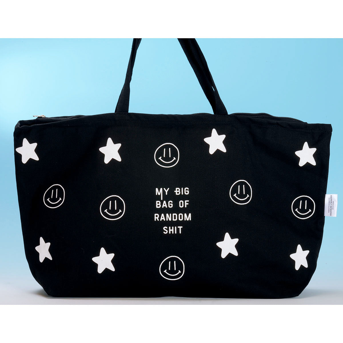 Super Large Canvas Tote Bag by Properly Improper
