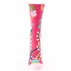 Women's Crew Socks - Hi, I Don't Care. Thanks - Blue Q