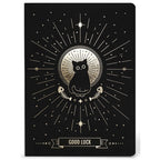 Good Luck Cat MINI Lined Hardcover Notebook Journal - 7" x 5.2" - EE