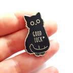 Compoco Good Luck Cat enamel pin - EE
