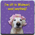 Off To Walmart - Neoprene Coaster by High Cotton - AA