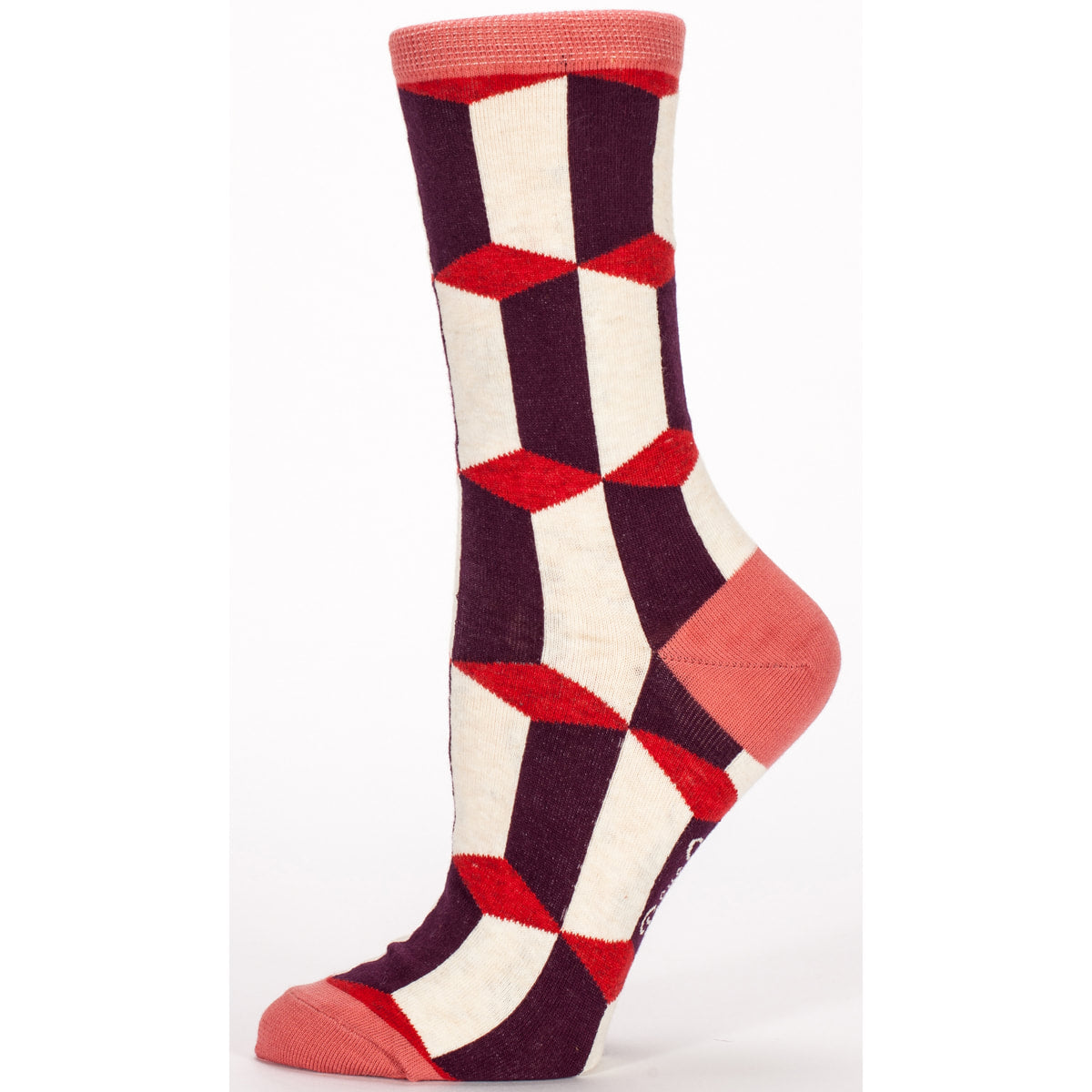 Women's Crew Socks -  This Meeting is Bullshit - Blue Q