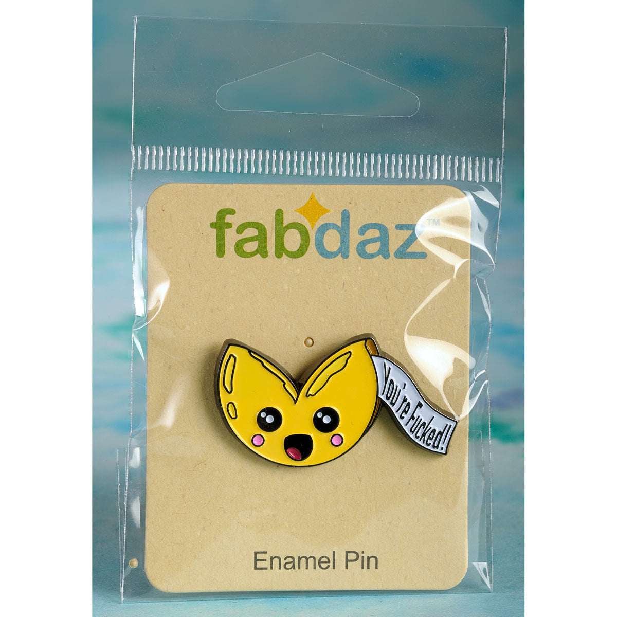 You're Fucked!! Fortune Cookie Soft Enamel Pins
