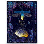 Born To Shine Fireflies Lined Hardcover Notebook Journal - 5 3/4" X 8 1/4" - EE
