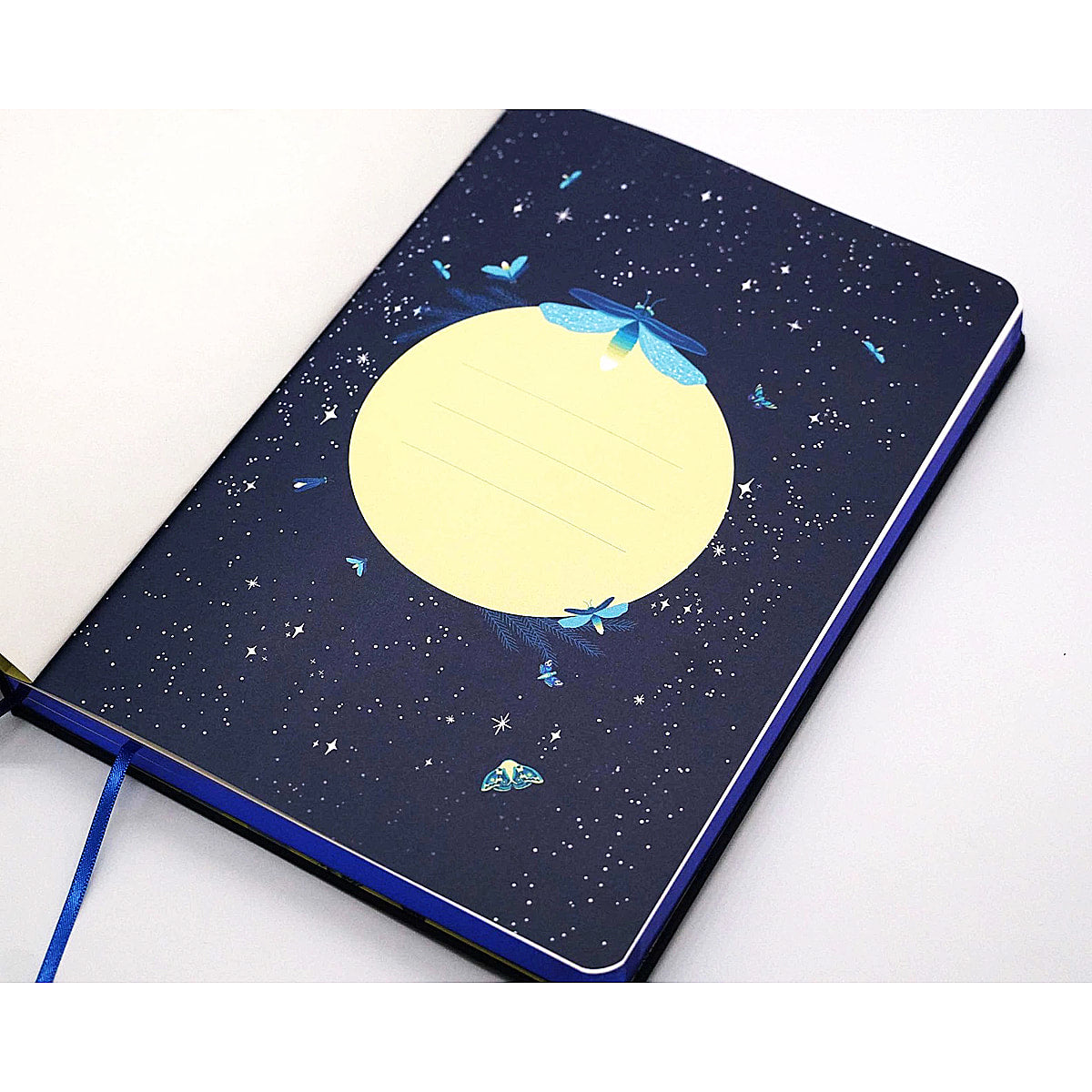 Born To Shine Fireflies Lined Hardcover Notebook Journal - 5 3/4" X 8 1/4" - EE