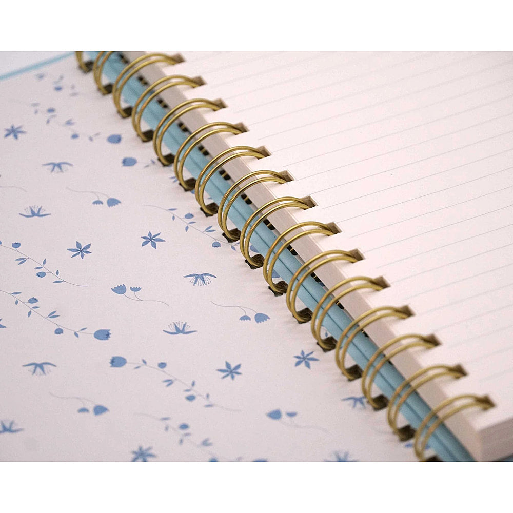 Born To Shine Fireflies hard cover Lined Spiral Notebook - 5 3/4" X 8 1/4" - EE