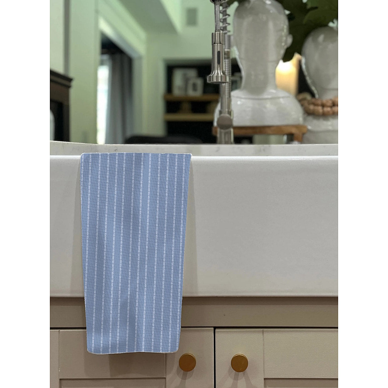 Colette Stripe Illusion | High Quality Kitchen Tea Towel- by Twisted Wares
