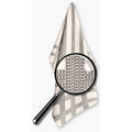 Shitshow Vintage Stripe Illusion Kitchen Waffle Weave Tea Towel by Twisted Wares