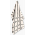 Shitshow Vintage Stripe Illusion Kitchen Waffle Weave Tea Towel by Twisted Wares