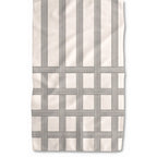 Shitshow Vintage Stripe Illusion Kitchen Waffle Weave Tea Towel by Twisted Wares