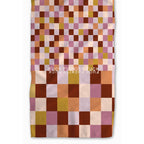 Lilac F-Checkers Fuckity Fuck Kitchen Tea Towel by Twisted Wares