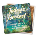 Today's Forecast - Limestone Coaster by Tipsy
