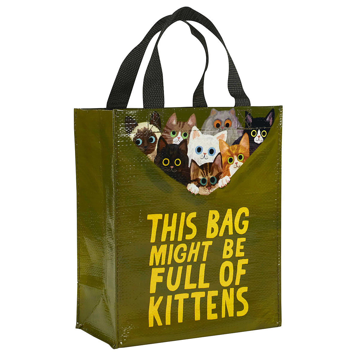 Bag Full of Kittens 10x8.5x4.5 Handy Tote by Blue Q