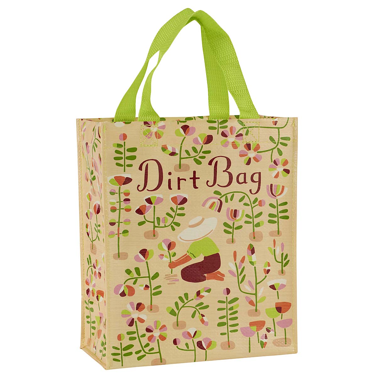 Bag Dirt Bag 10x8.5x4.5 Handy Tote by Blue Q