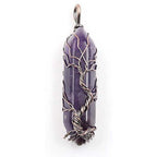 Fantasy Gifts Amethyst Tree of Life Necklace - JJ