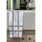 Love You Vintage Stripe Illusion Kitchen Tea Towel by Twisted Wares