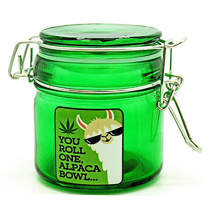 Fantasy Gifts SMALL Alpaca Stash Jar - JJ