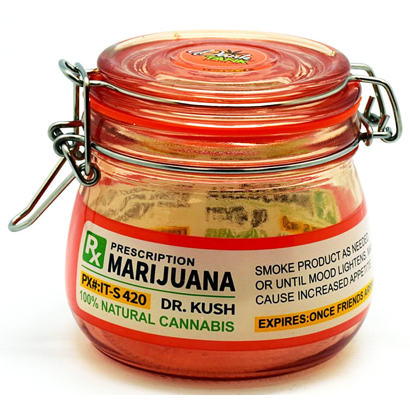 Fantasy Gifts LARGE Prescription Marijuana Stash Jar - JJ