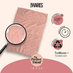Peachy Boobs Illusion Kitchen Tea Towel by Twisted Wares