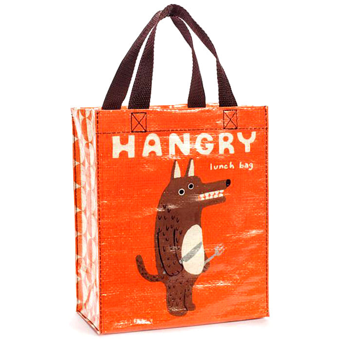 Blue Q Hangry Handy Tote   10x8.5x4.5   Reusable Lunch Bag