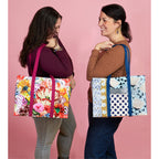 Patchwork Shoulder Tote By Blue Q