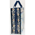 Patchwork Blue Q Shopper- Reusable Shopping Bags