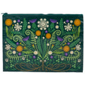 Wild Bloom Blue Q Eco, Recycled JUMBO Pouch
